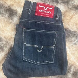 Kimes Ranch Men's Raw Denim “James” NWT